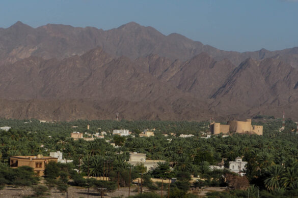 Herrlich gelegen und herrlich grün – Rustaq